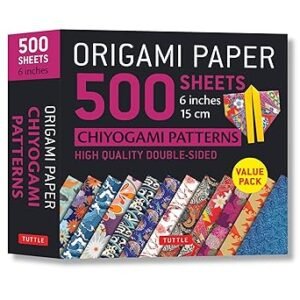 Origami Paper 500 sheets Chiyogami Patterns